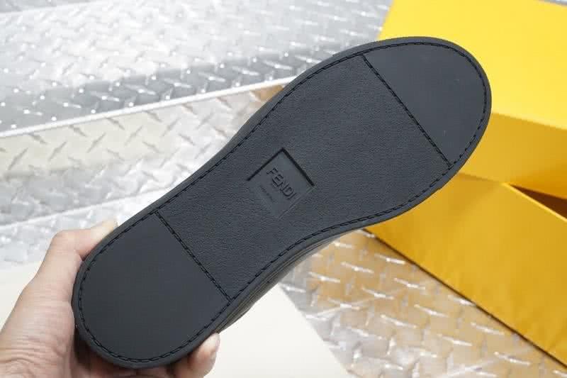 Fendi Sneakers Black White Upper TPU Sole Men 7