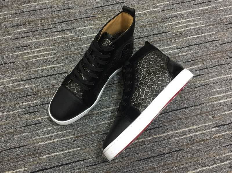Christian Louboutin Python Sneaker Black Men Women 3