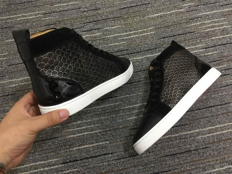 Christian Louboutin Python Sneaker Black Men Women 5