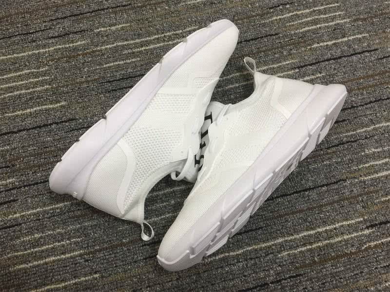 Christian Dior Sneakers 3041 White Cotton Grid diamonds sole Men 4