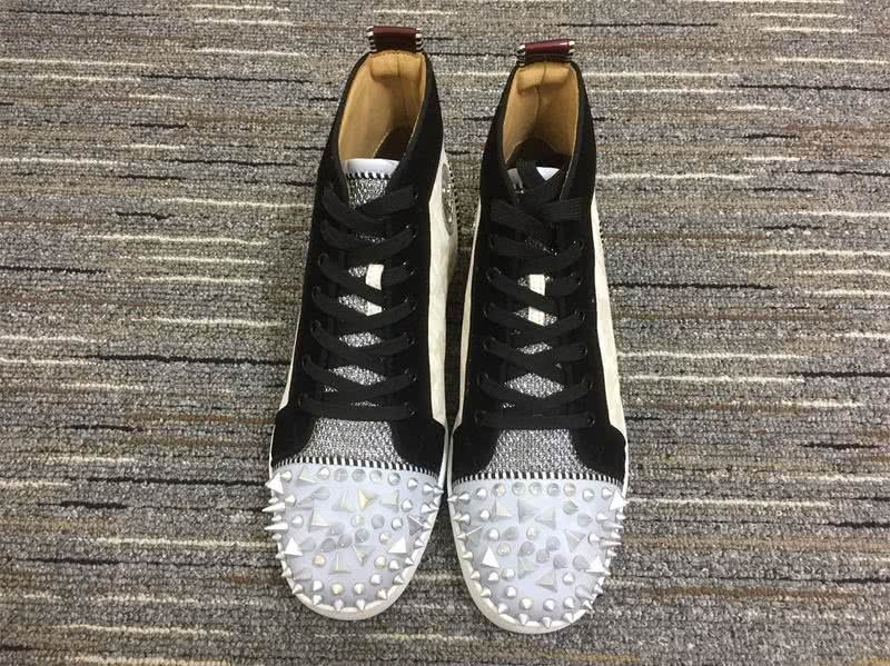 Christian LoubChristian Louboutin Lou Spikes White Men Women 2