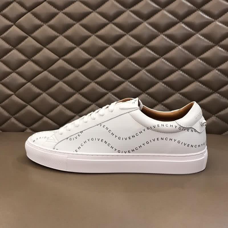 Givenchy Sneakers Black Letters All White Men 5