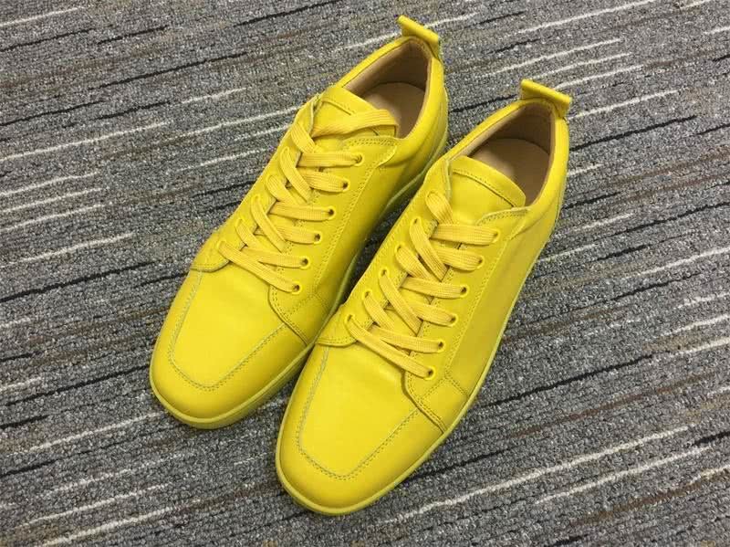 Christian Louboutin Low Sneaker Yellow Men Women 1