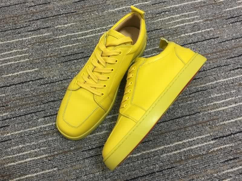 Christian Louboutin Low Sneaker Yellow Men Women 2