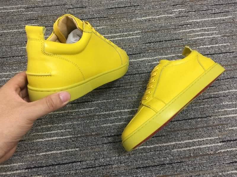 Christian Louboutin Low Sneaker Yellow Men Women 5