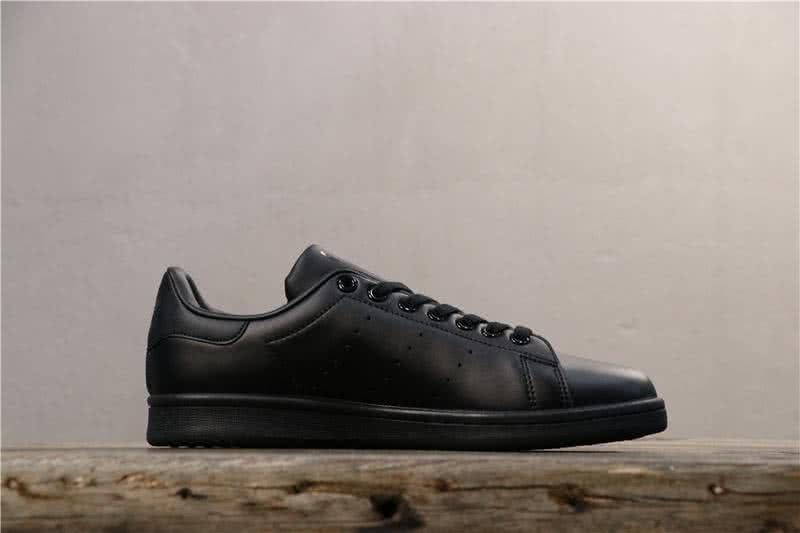 adidas Stan Smith Men Women Black Shoes 3