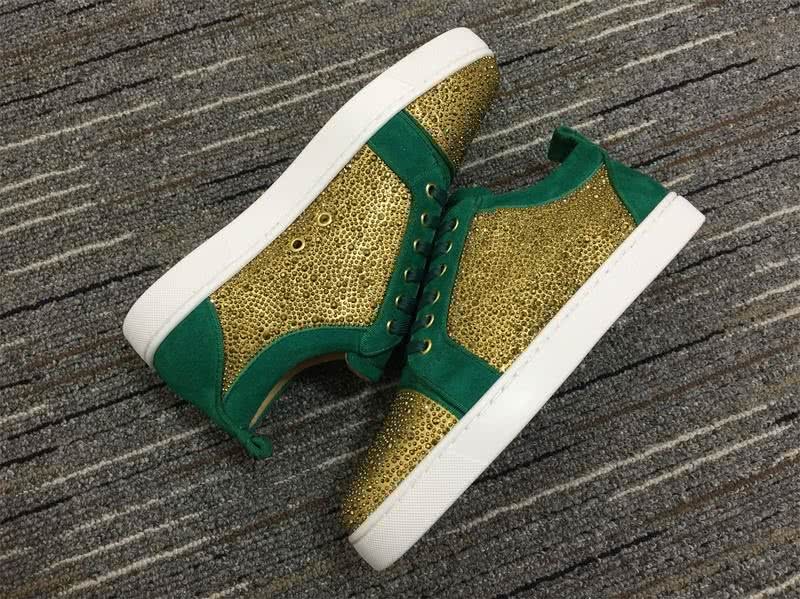Christian Louboutin Low Sneaker Green Men Women 4