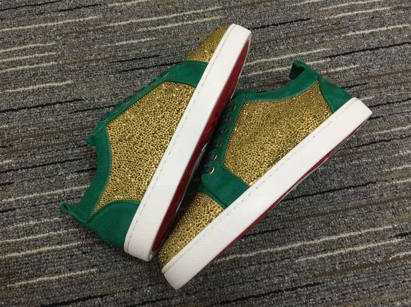 Christian Louboutin Low Sneaker Green Men Women 7