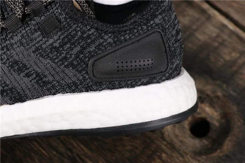 Adidas Pure Boost Men Women Black Shoes 7