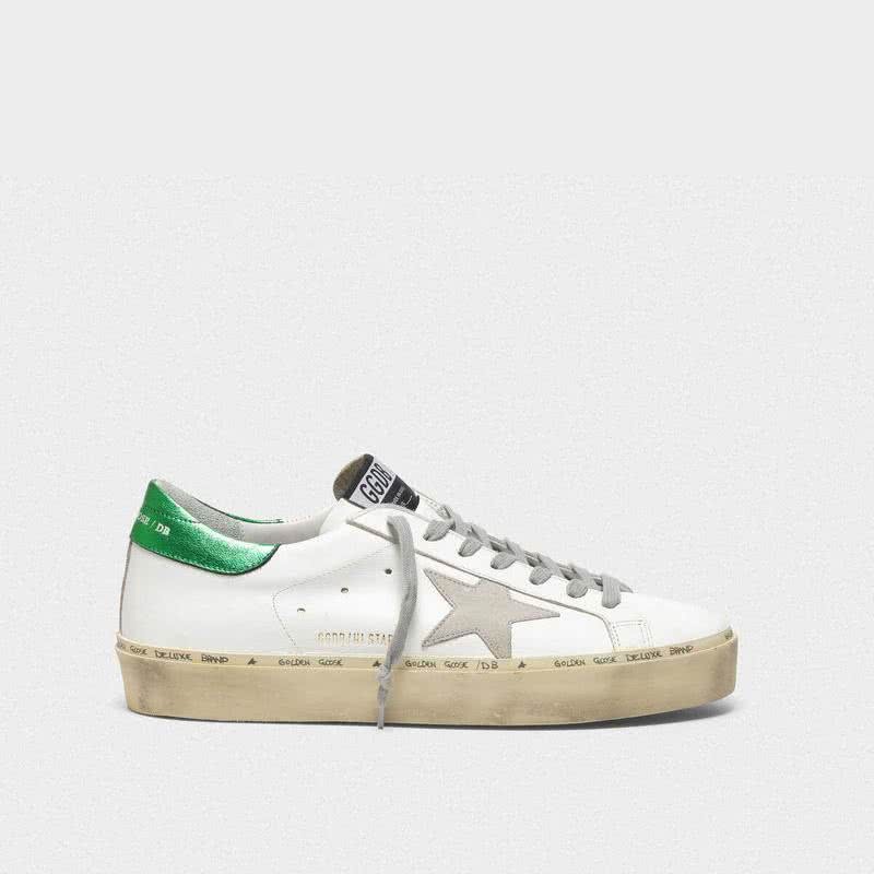 Golden Goose Histar Sneakers With Laminated Heel Tab White Men Women 2