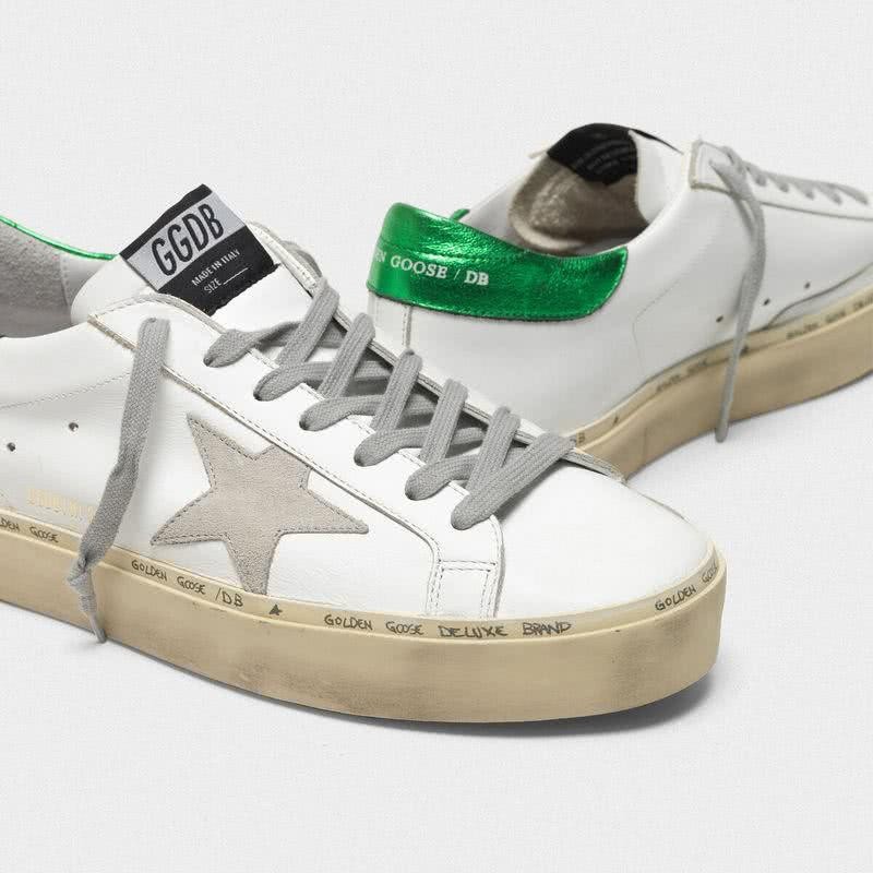Golden Goose Histar Sneakers With Laminated Heel Tab White Men Women 4