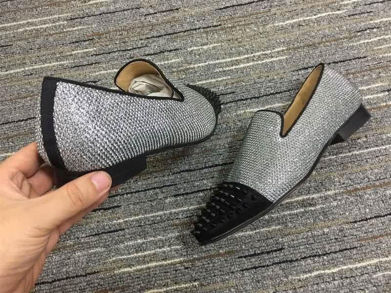 Christian Louboutin Loafer Men Women Black Grey 5