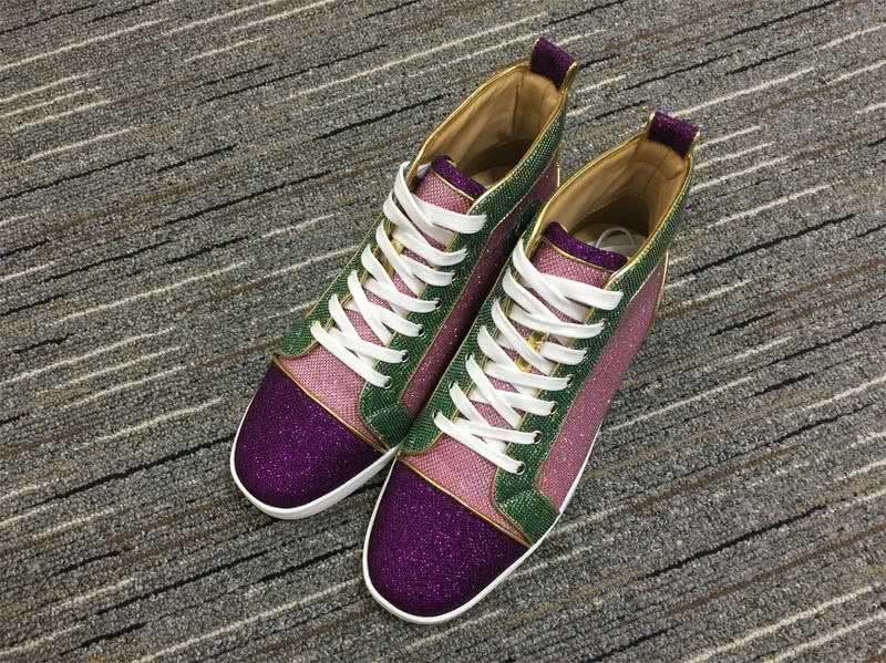 Christian Louboutin Sneaker Purple Men Women 2