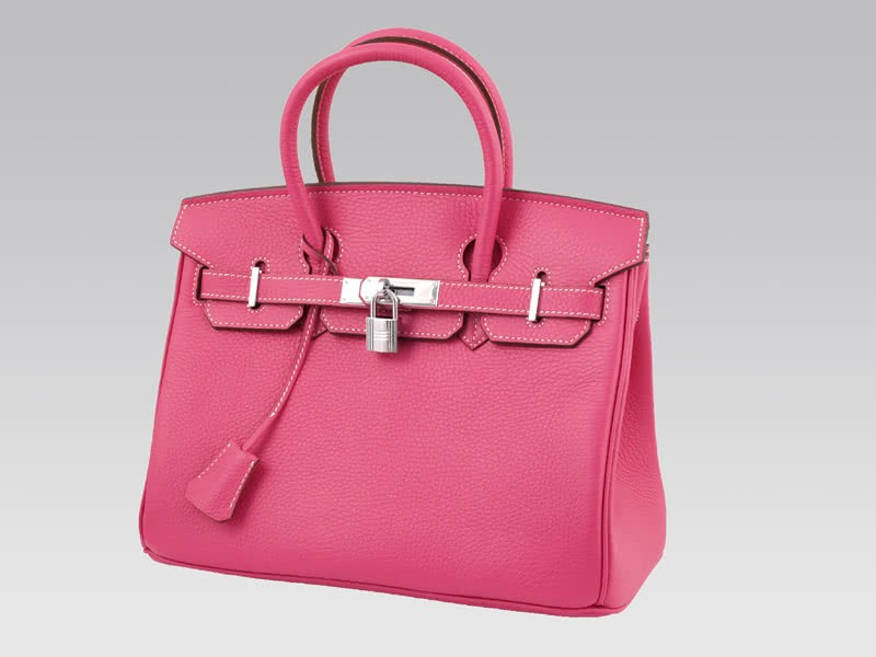 Hermes Birkin 30cm Togo Leather Pink 2