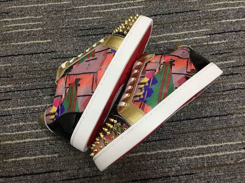 Christian Louboutin Low Sneaker Yellow Men Women 7