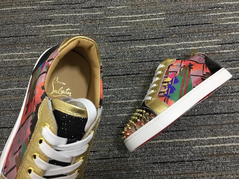 Christian Louboutin Low Sneaker Yellow Men Women 8