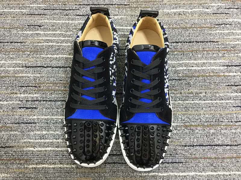 Christian Louboutin Low Sneaker Black Men Women 3