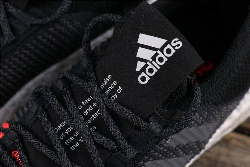 Adidas Pure Boost HD Men Black Red Shoes 7