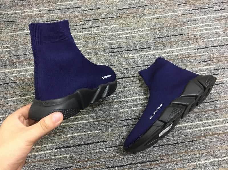 Balenciaga Speed Trainers Purple Men Women 5