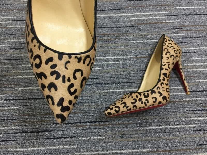 Christian Louboutin High Heels Pump Leopard Women 9