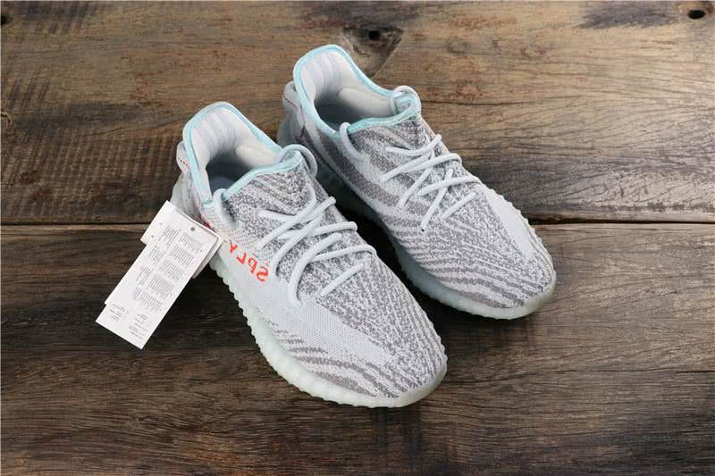 Adidas Yeezy Boost 350 V2 Men Women Blue Shoes 7