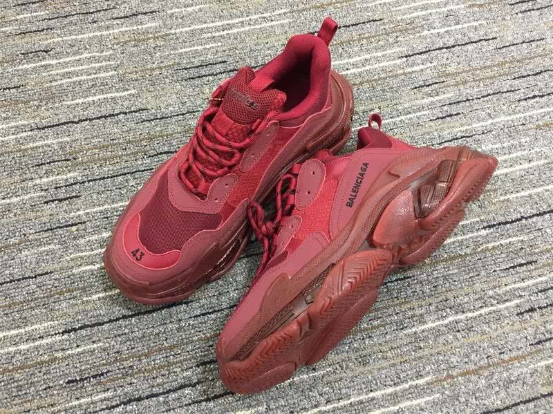 Balenciaga Triple s Trainers Red Men Women 3