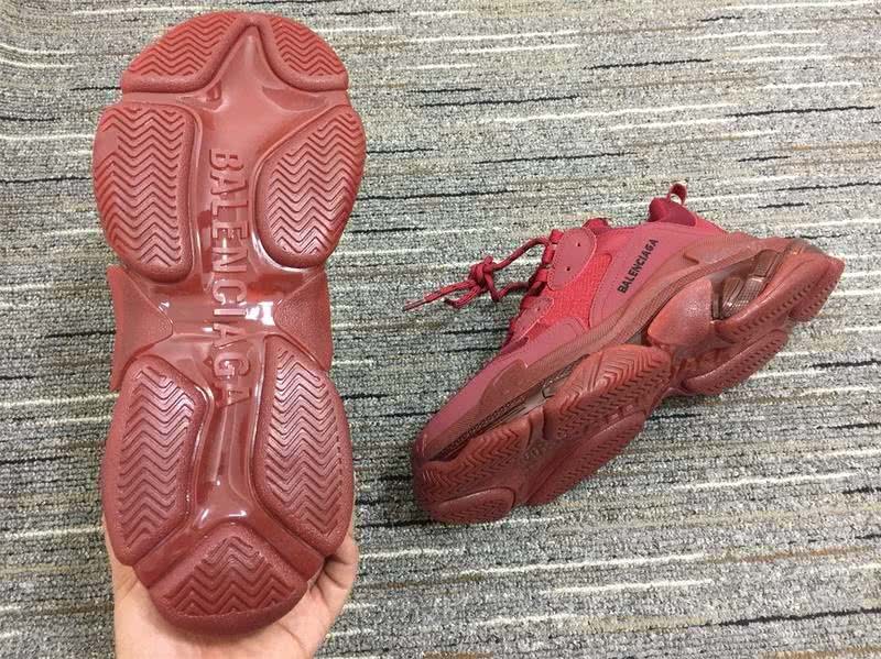Balenciaga Triple s Trainers Red Men Women 6
