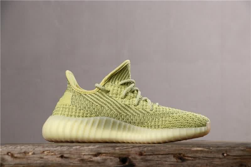Adidas Yeezy Boost 350 V2 Men Women Yellow Static Shoes 2