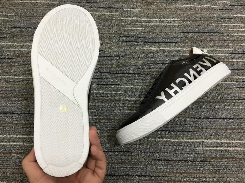 Givenchy Low Top Sneaker Black White Inside Coffee Men Women 6