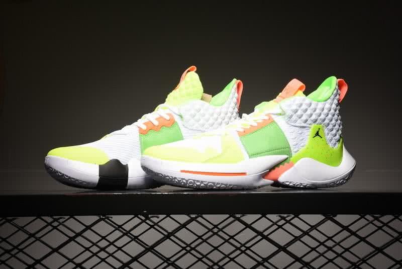 Nike Air Jordan Why Not Zero 2.0 Shoes White/Green Men 4