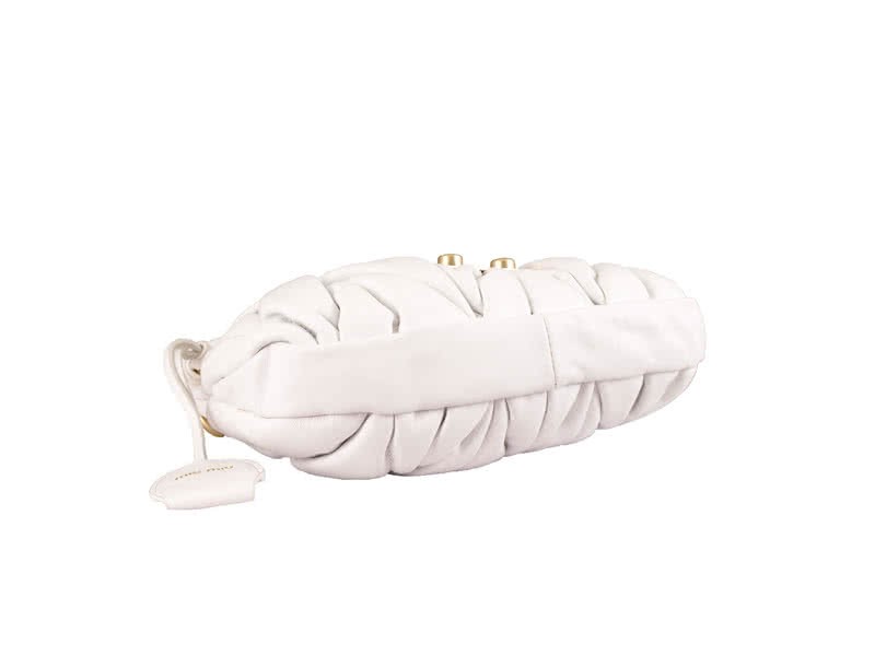 Miu Miu Small Coffer Bag White 5
