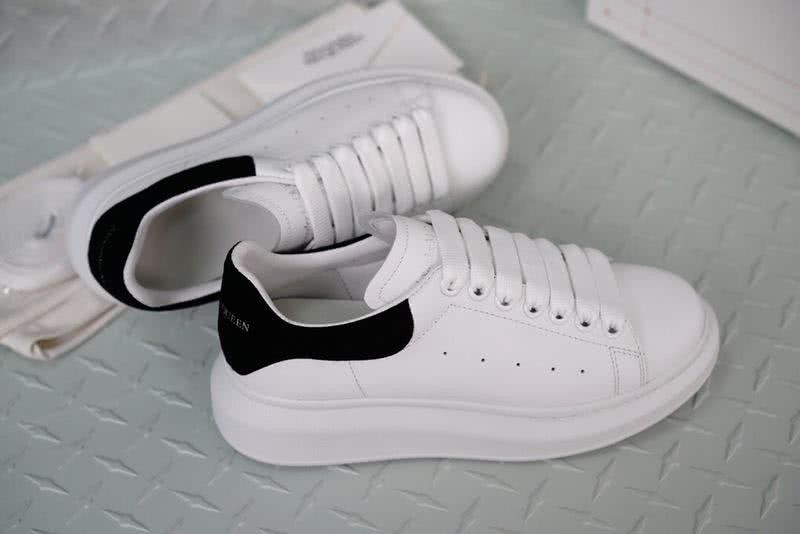 Alexander McQueen Sneakers White And Black Men Women 5