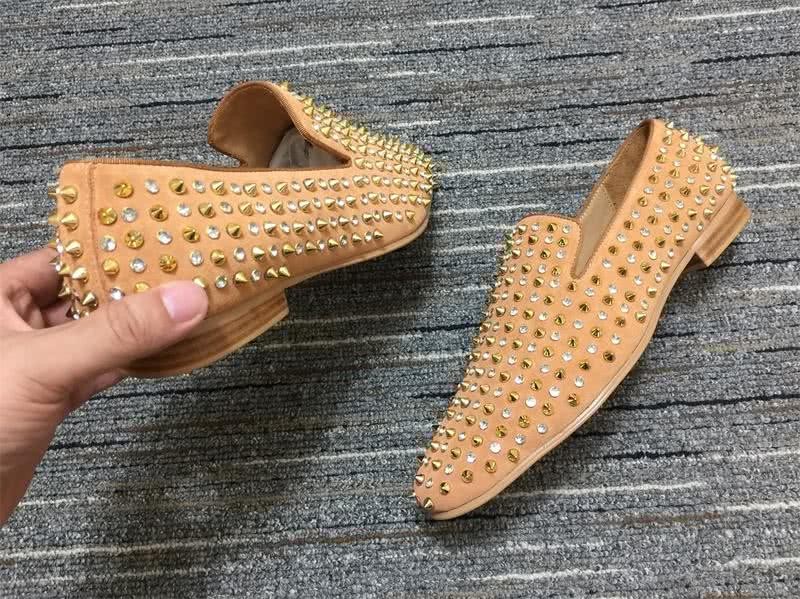 Christian Louboutin Loafers All Rivets Sorrel Men 5