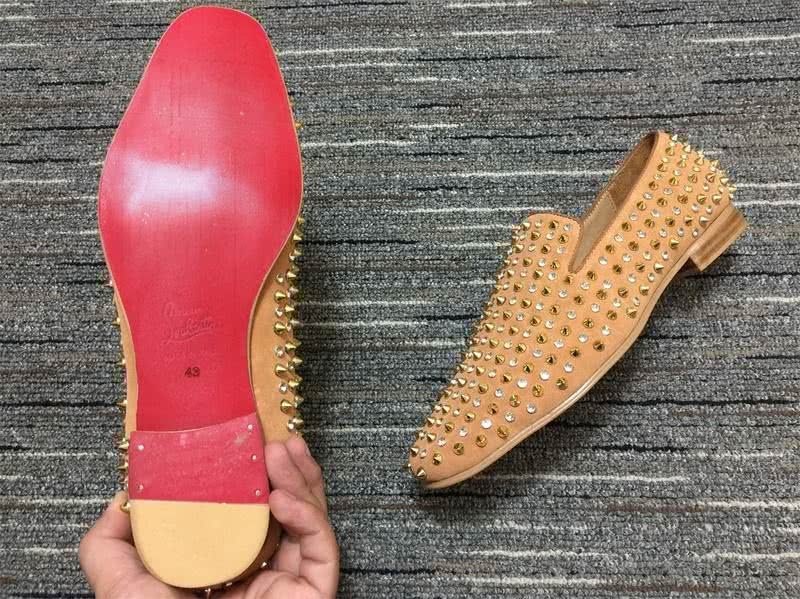 Christian Louboutin Loafers All Rivets Sorrel Men 6