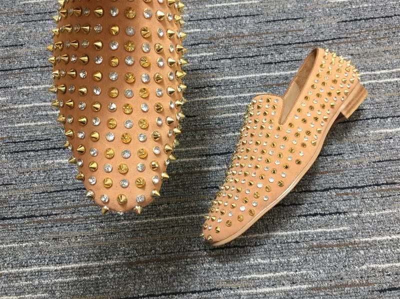 Christian Louboutin Loafers All Rivets Sorrel Men 9