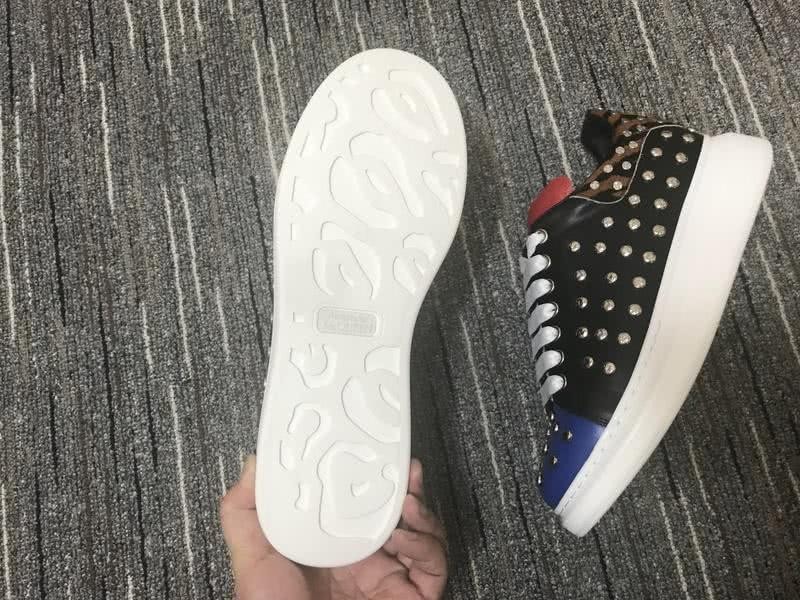 Alexander McQueen Sneakers Black Blue Red White Men Women 2