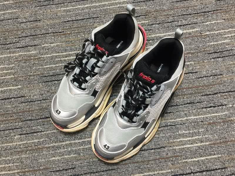 Balenciaga Triple s Trainers Grey Yellow White And Red Men Women 1
