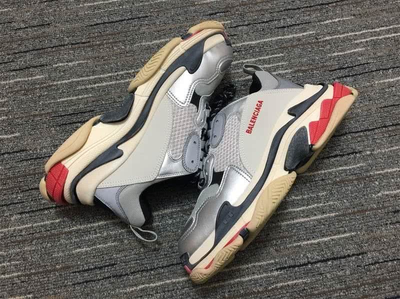 Balenciaga Triple s Trainers Grey Yellow White And Red Men Women 4