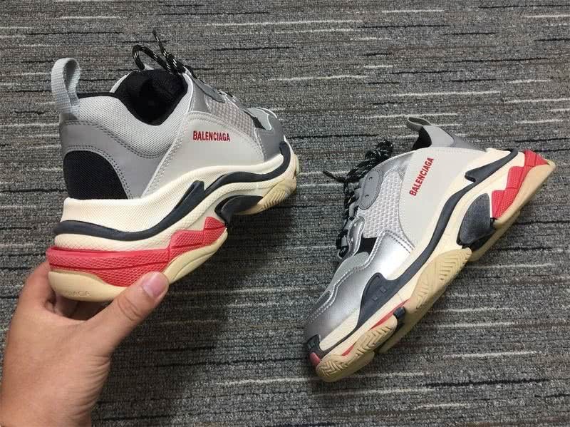 Balenciaga Triple s Trainers Grey Yellow White And Red Men Women 6
