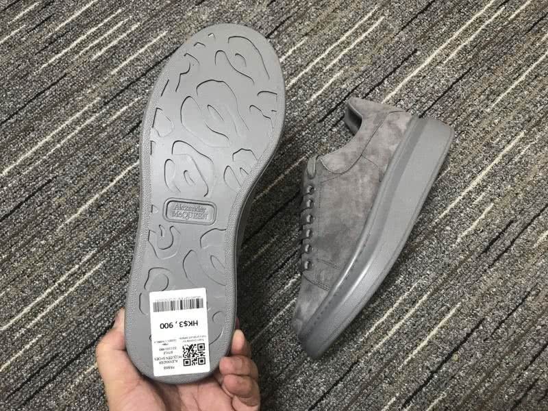 Alexander McQueen Sneakers Sueded Grey Men Women 6