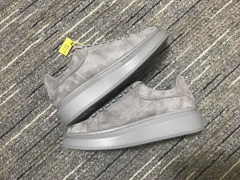 Alexander McQueen Sneakers Sueded Grey Men Women 7