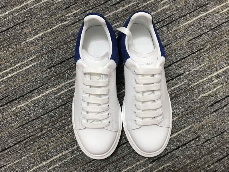 Alexander McQueen Sneakers White And Navy Men Women 3