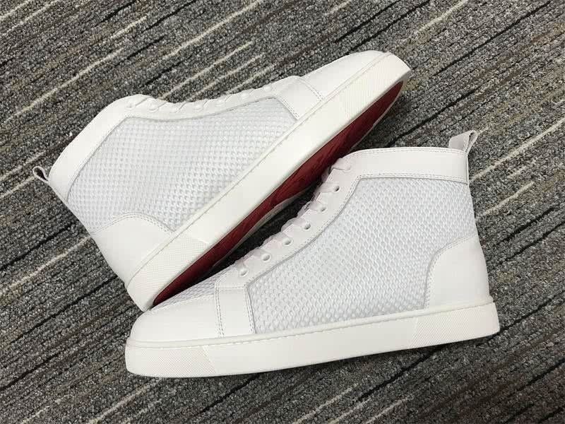 Christian Louboutin Sneakers Cloth White Men Women 2