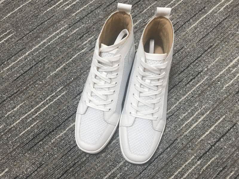 Christian Louboutin Sneakers Cloth White Men Women 3