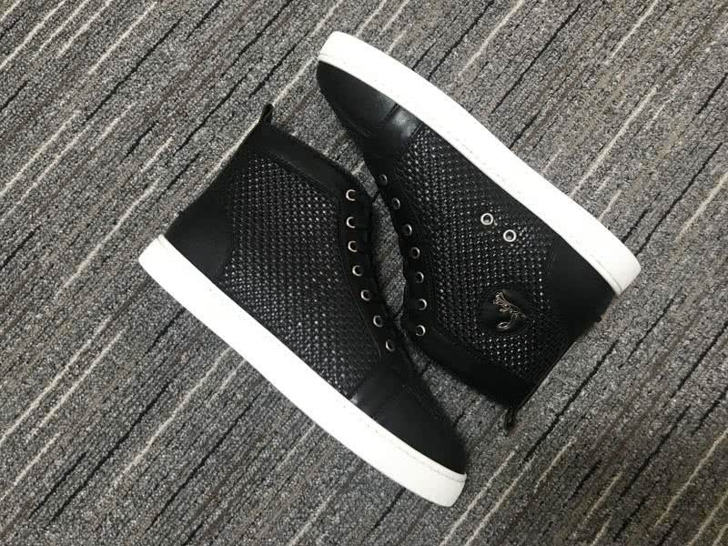 Christian Louboutin Sneakers High Top Black Upper Men Women 5
