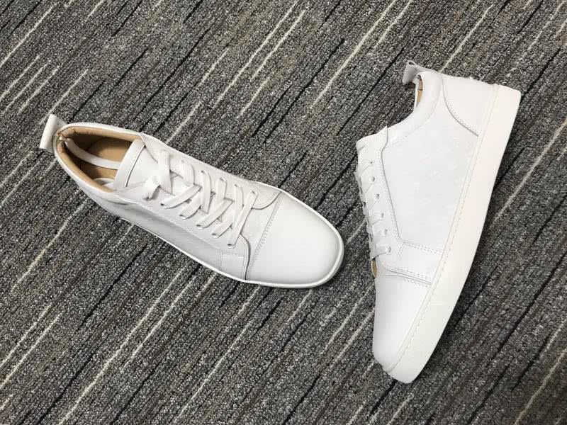 Christian Louboutin Sneakers Low Top All White Men Women 7