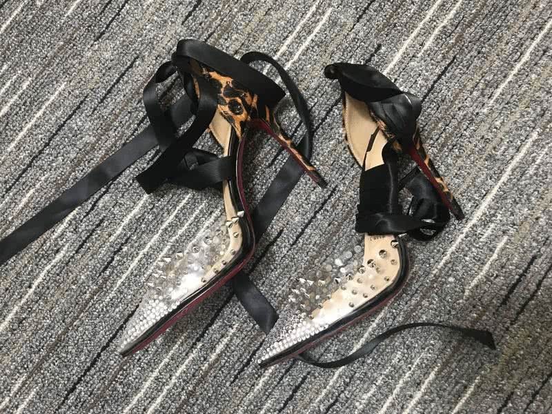 Christian Louboutin High Heels Pump Leopard Women 4