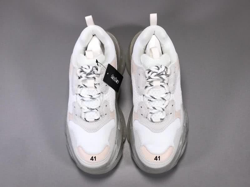 Balenciaga Triple S Sports Shoes Air White Pink Men Women 7