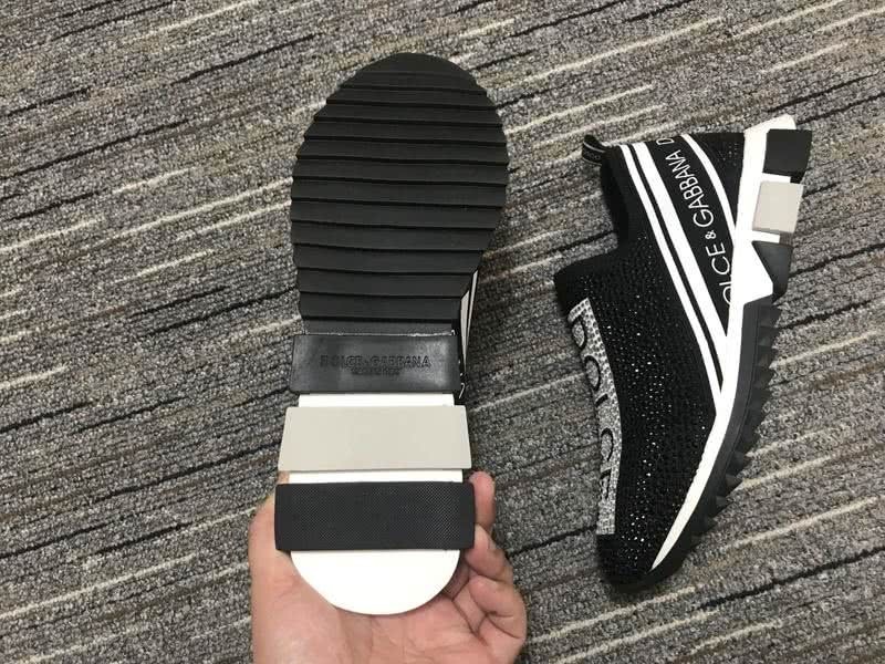 Dolce&Gabbana Sneakers Black White Men Women 3