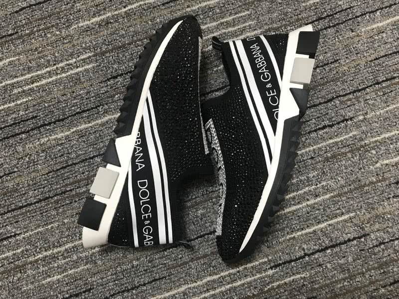 Dolce&Gabbana Sneakers Black White Men Women 9